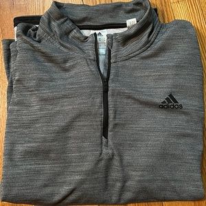 Grey adidas 1/4 zip